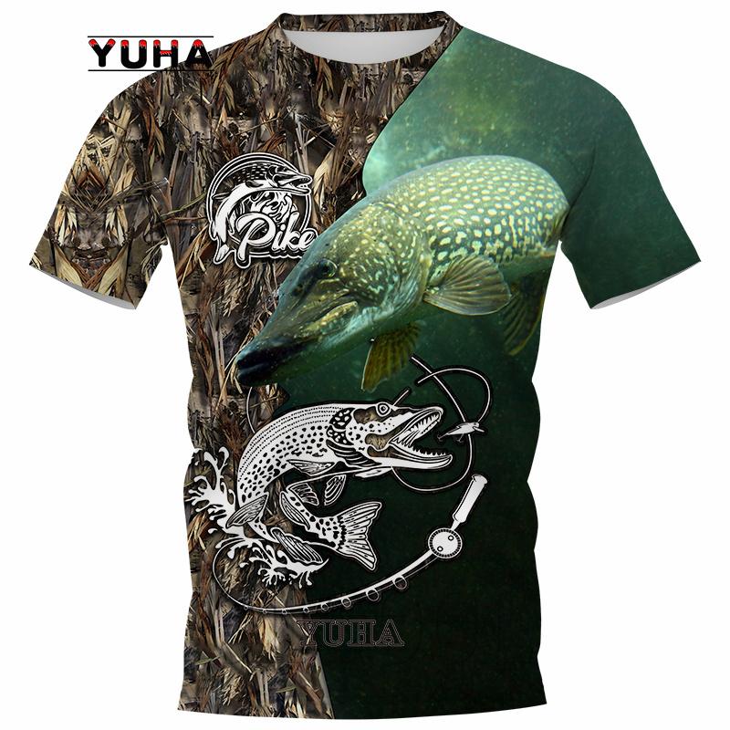 2024 Лето Популярные Карп Ловля Полностью Печатные Футболки Мужские Женские 3D Футболка С Принтом Сома Футболка С Коротким Рукавом Повседневные Топы