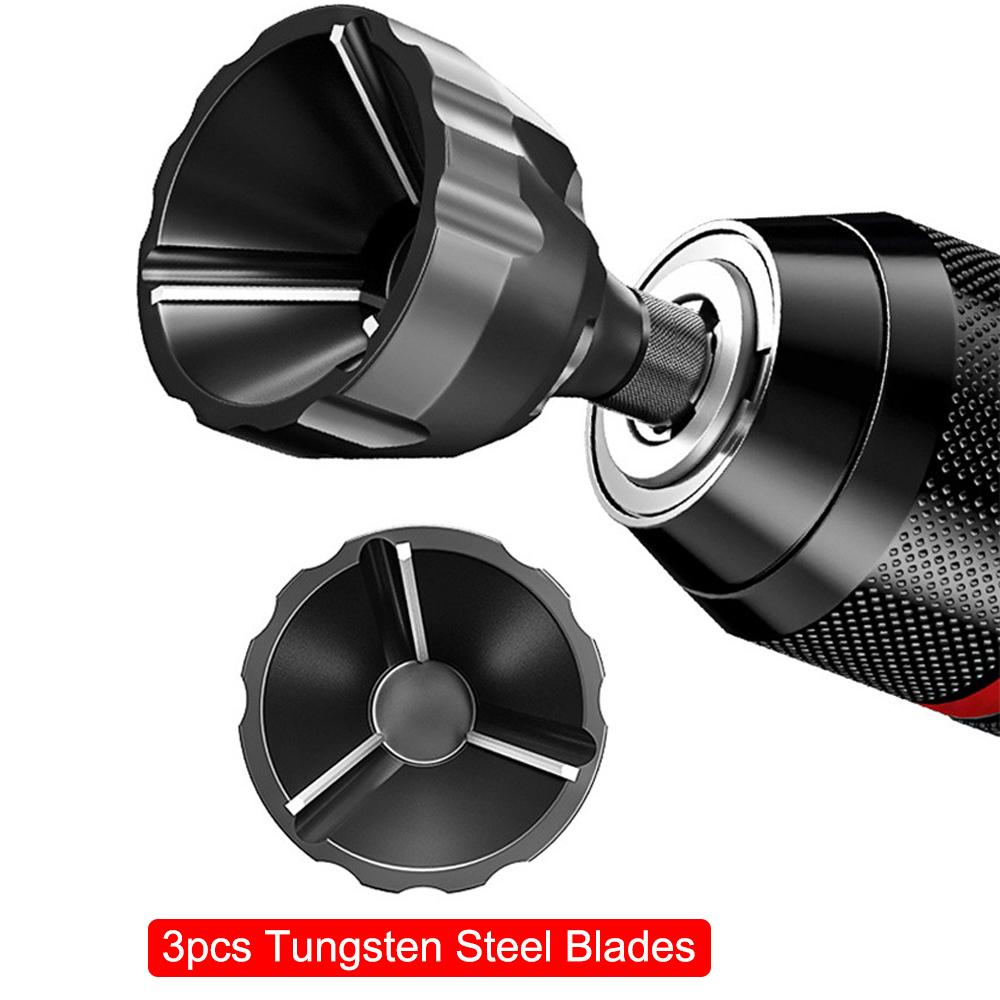 Лезвия из вольфрамовой стали Инструмент для зачистки заусенцев с резьбы, фаски, шестигранный зенкерный набор 5-25 мм 3-20 мм Универсальный