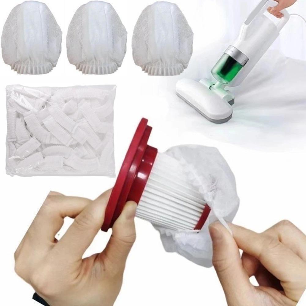 50/100Pcs Non-wovens Vacuum Cleaner Filter Mesh Dust Collection Filter Dust-proof Disposables Cover Accessories Nursing Products