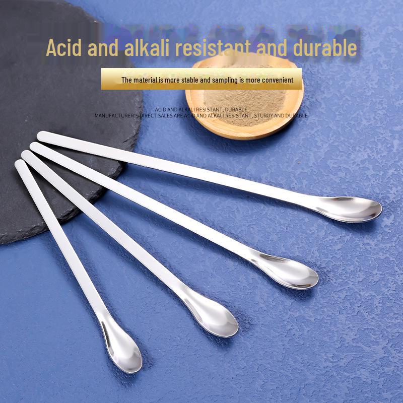 Медицинская ложка из нержавеющей стали для упаковки косметики — вариант с одной или двумя головками