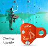 Lixada Micro Pulley Simple Ascender Bearing Mobile Side Climbing Pulley Certification for Orange CE/UIAA Climbing, Carrying, Transporting, Climbing,