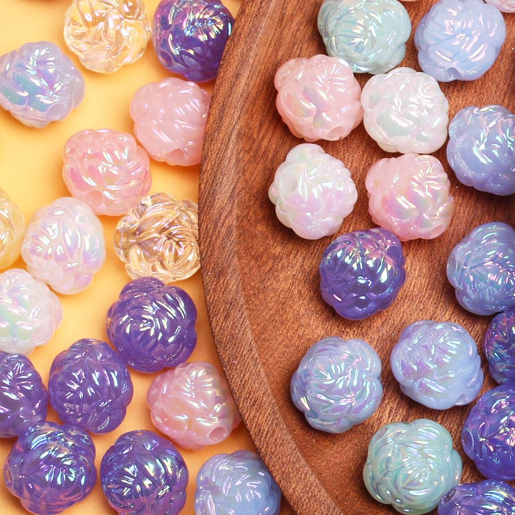 15 шт 21 мм модные акриловые цветы свободные бусины для самостоятельного изготовления ожерелий браслетов ювелирных изделий