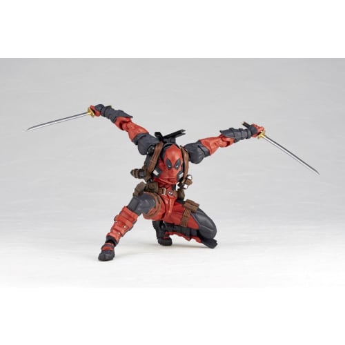 Kaiyodo Revoltech Amazing Yamaguchi Deadpool Ver. 2.5, Approximately 170mm Tall, Non-scale PVC & ABS Painted Action Figure