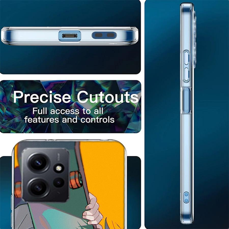 Чехол для телефона Hunter x Hunter Для Redmi 12 13C 12C 15C 9 10 10C Note 13 Pro Plus 14 15 Pro 9T 9C 9A ТПУ Мягкий Чехол Прозрачный Чехол для Телефона