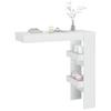 Wall Mounted Bar Table White 102 x 45 x 103.5 cm Engineered Wood