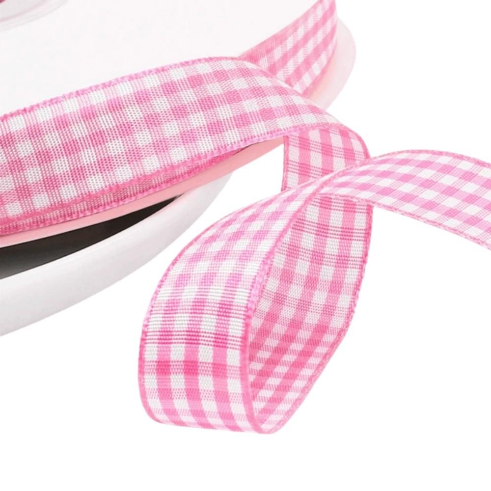 1/2cm Plaid Ribbon DIY Crafts Gift Wrapping Ribbon Variety Pack Gingham Ribbon  Hair Bows