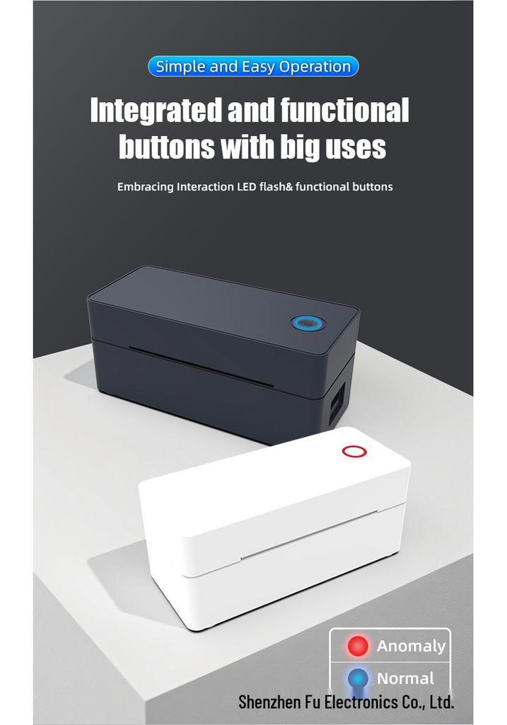Bluetooth Термопринтер штрих-кодов