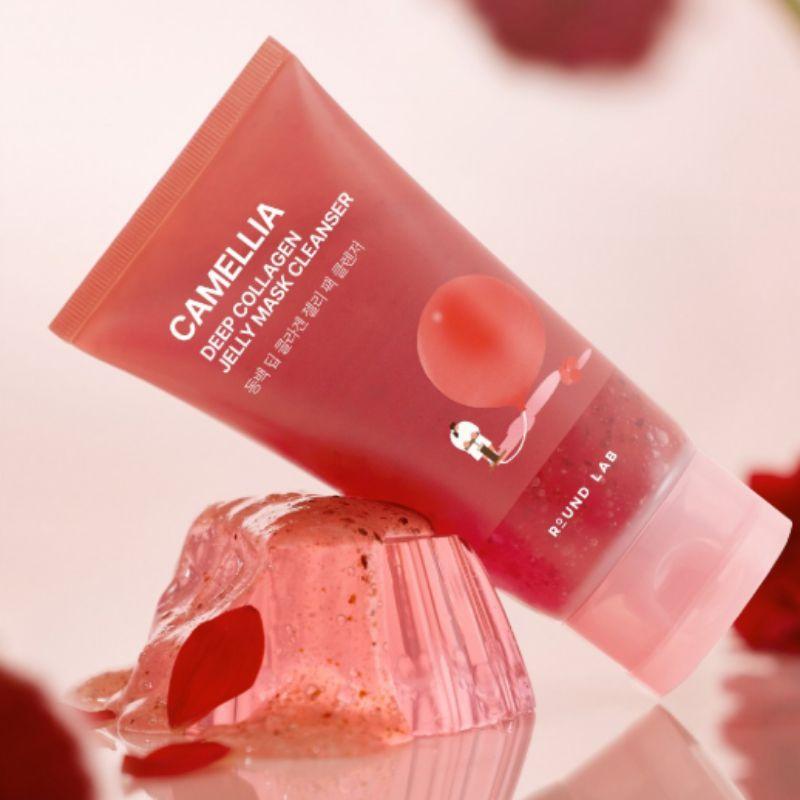 ROUND LAB Camellia Deep Collagen Jelly Pack Cleanser 150мл