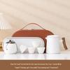 Chaxun Nordic Portable Ceramic Travel Tea Set