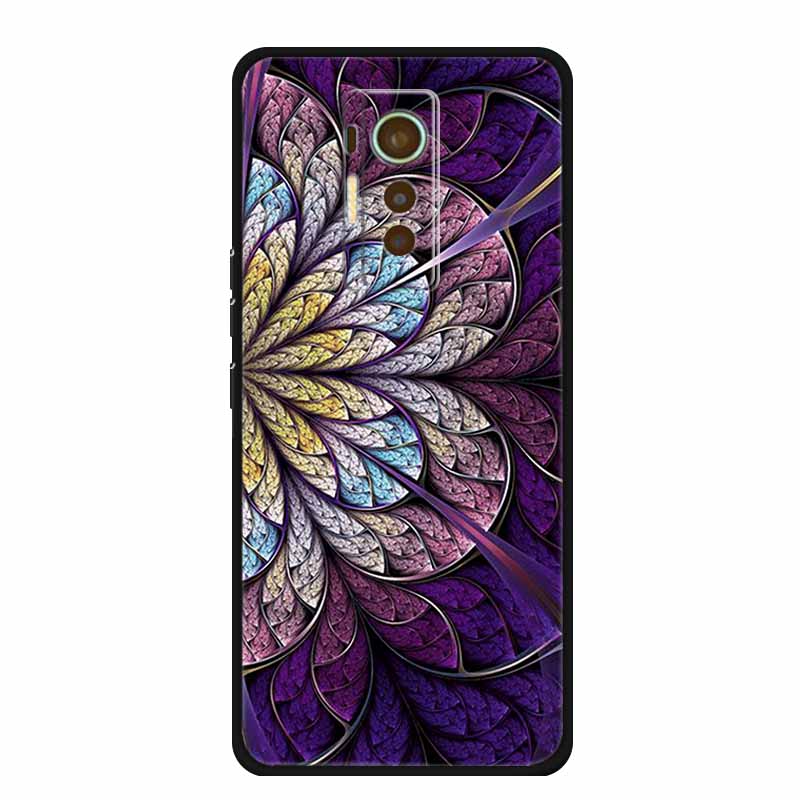 For Tecno Phantom X 2021 Case Luxury TPU Silicone Soft Cover Phone Cases for PhantomX 2021 AC8 Protection Cartoon Bumper Etui