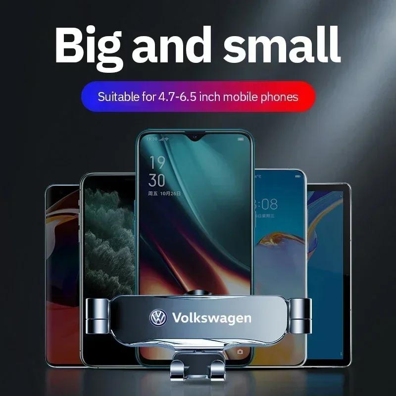 For VOLKSWAGEN VW GTI B5 2025 Hot For Volkswagen 1PCS Car Phone Holder 360 Degree Rotate Air Vent Mount Clip Stand For Volkswage