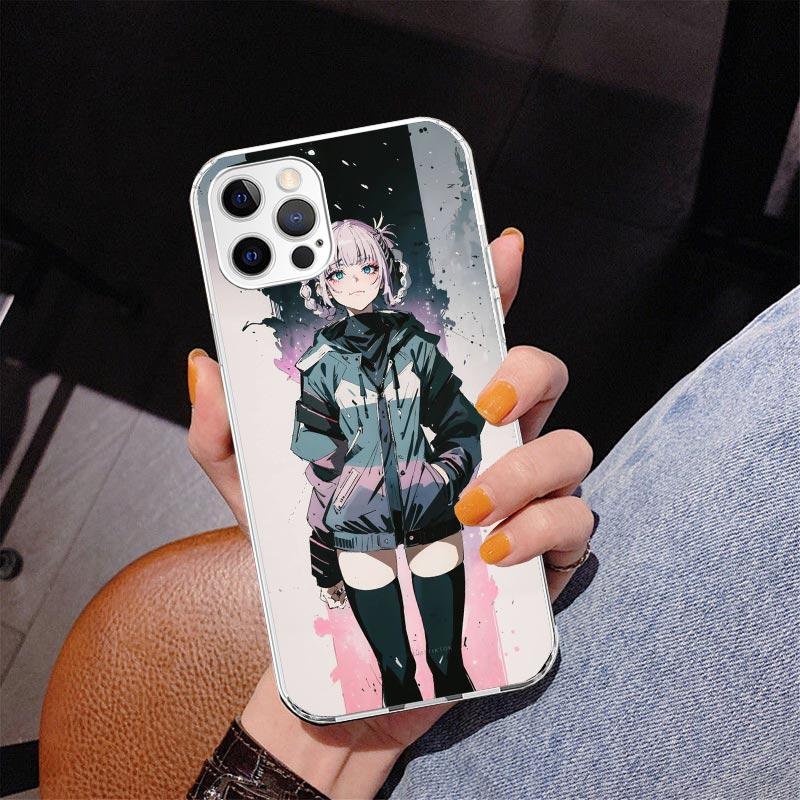 Чехол для телефона с Назуной Нанакусой для iPhone 17 Air 16 Pro Max 16E 15 + 14 Plus 11 12 13 Mini 7 8 SE Подарок Печатная Обложка Fundas