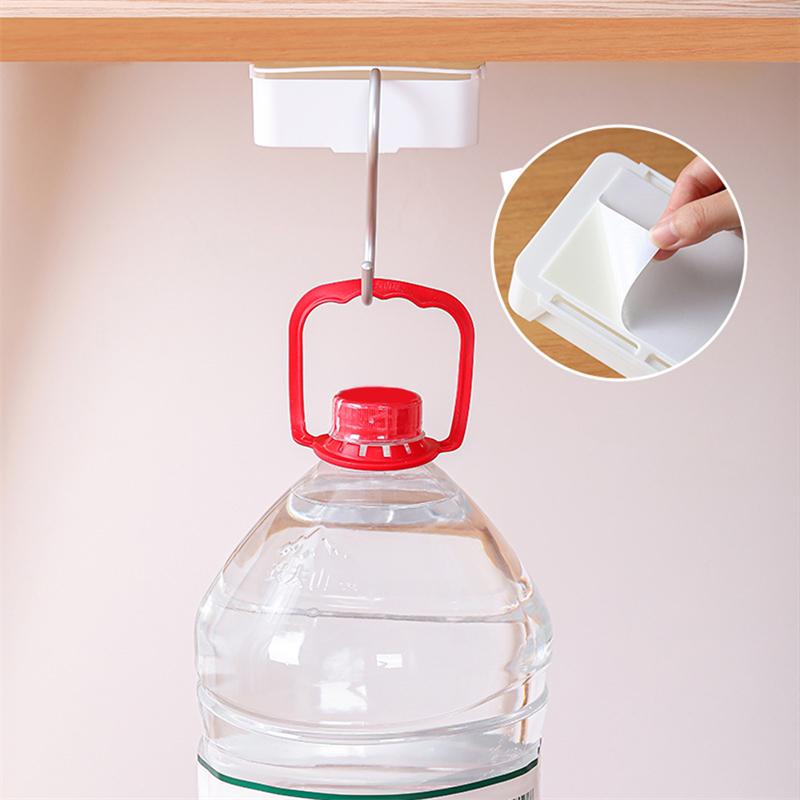 Under Desk Drawer Stationery Organizer Box Removable Hidden Table Drawers Kitchen Cutlery Jewelry Organizer