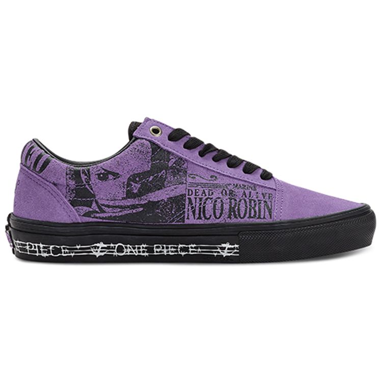 One Piece x Vans Skate Old Skool Кроссовки унисекс Фиолетовые VN0A5FCBPRP