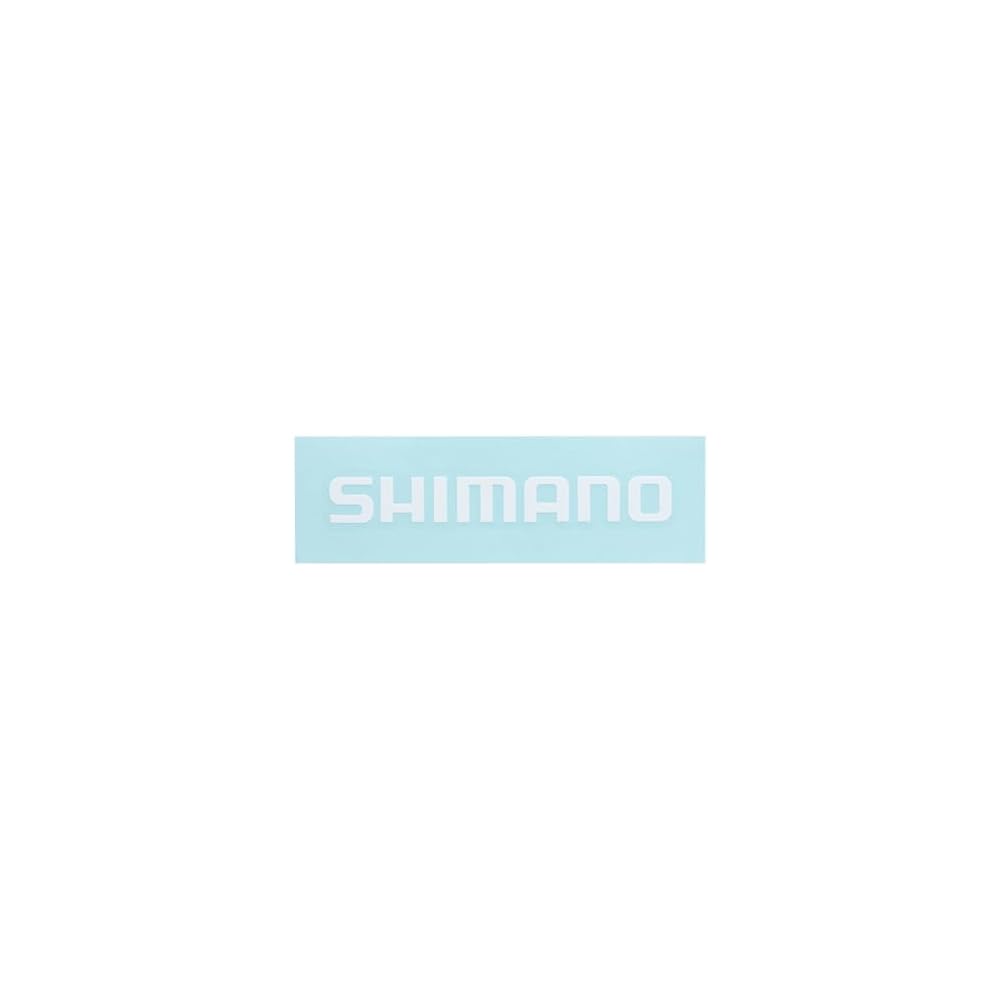 Shimano ST-001X White Sticker Decal for Bicycles and Accessories
