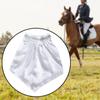 Rhinestones Equestrian Suit Collar Horse Riding Accessory Half Shirt Knightly Design Trendy