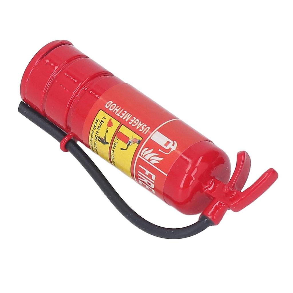 Dollhouse Fire Extinguisher Mininature 1:12 Scale Alloy Model Decorative Accessories L