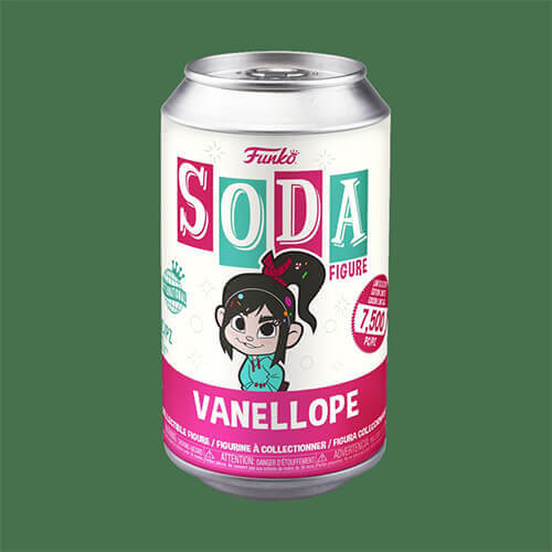 Wreck-It Ralph Vanellope Vinyl Soda Chase поставляется 1 из 6