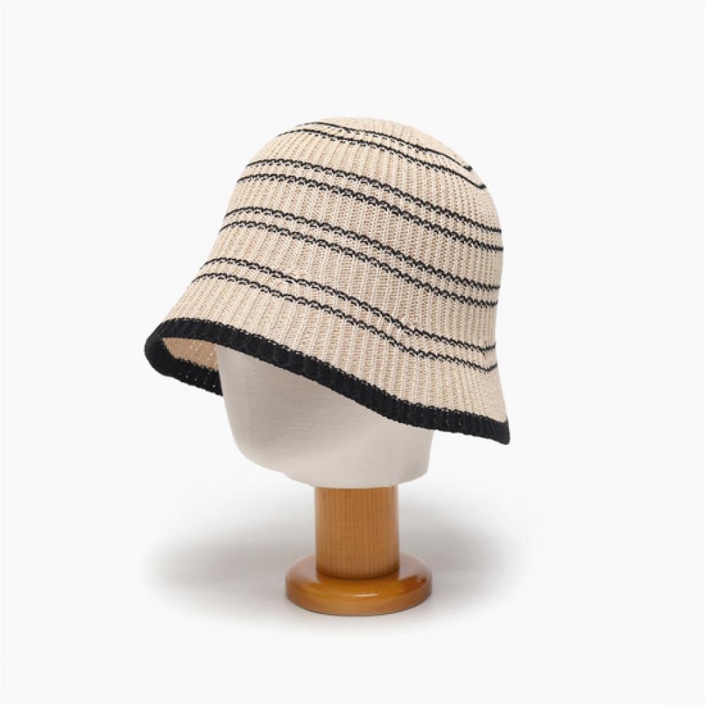 New ArrivalS Open Run Women S Summer Stripe Color Blocking Hat