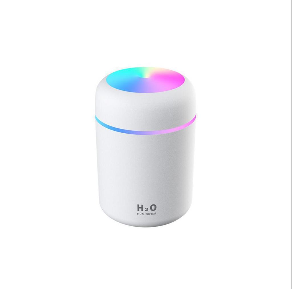 Colorful Portable USB Air Humidifier for Home & Car - Silent, Logo Gift Option