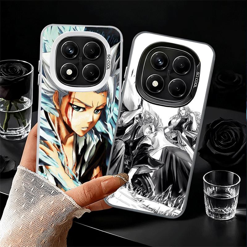 Bleach Hitsugaya Toushirou Soft Phone Case for Xiaomi Redmi Note 13 14 15 Pro Plus 12S 12 11S 11 11T 10S 10 Shockproof Cover Bac