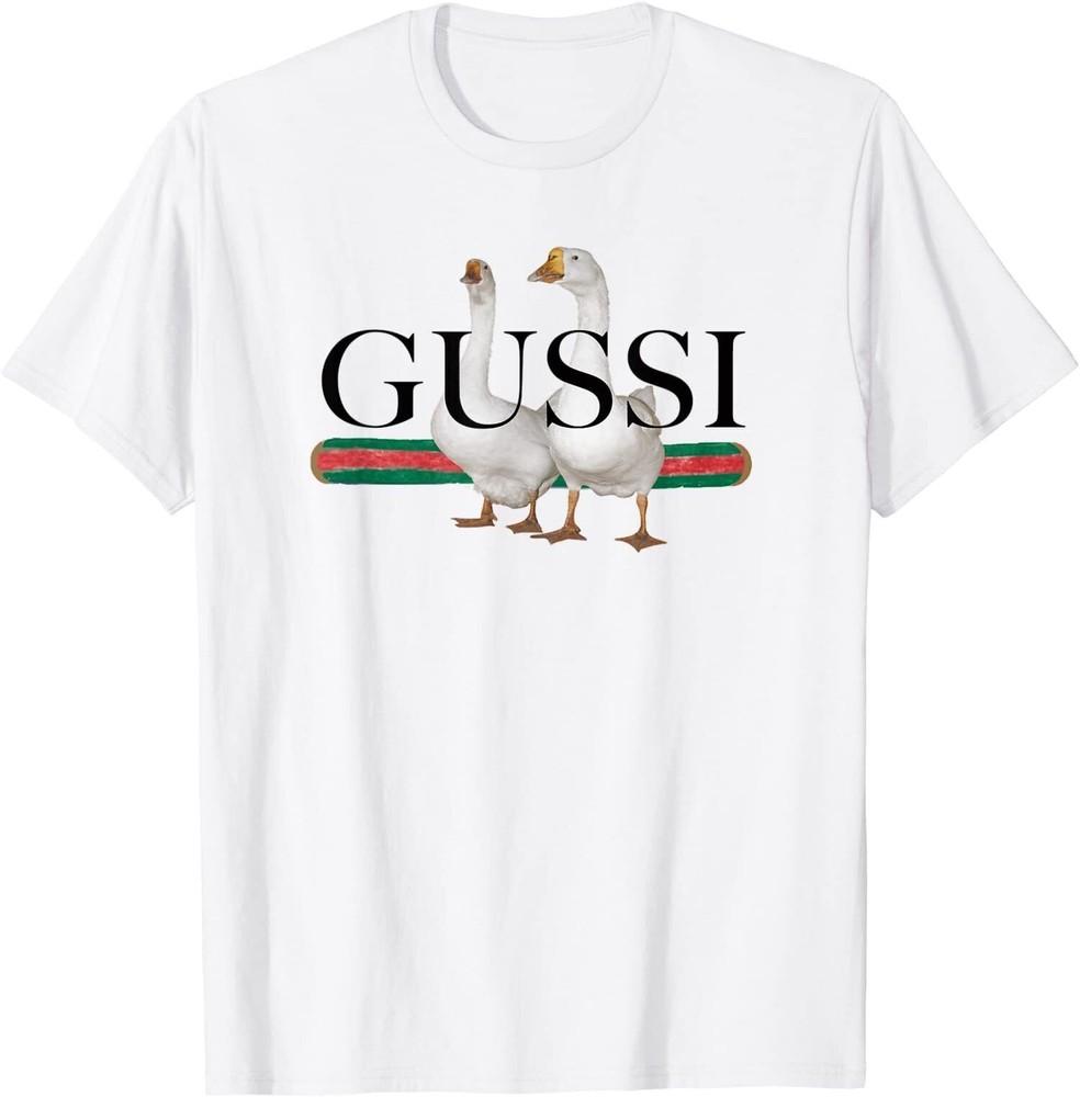 Funny Russian Gussi Geese T-Shirt Size S-5XL Unisex T-Shirt