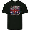 If This Flag Offends You Union Jack Britain Mens Light Cotton T-Shirt