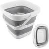 Car Wash Bucket 5L, Collapsible Bucket For Cleaning Supplies, Folding Mop Buckets Water Storage Containers For Camping Gardening Finishing Beach