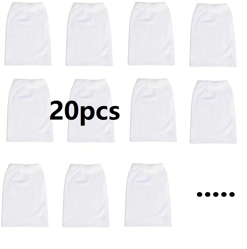 Filter Storage Pool Skimmer Socks Nylon Swimming Pool Filter Socks For Baskets Skimmers White Pool Supply