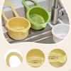 Drain Basket for Kitchen Sink, Draining Rack, Water Cleaning Basket, Rack Fruit And