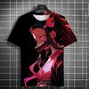 3D Men's Anime Printed Fashion Casual Short Sleeve T-Shirt Home Clothes Anime Summer Short Sleeve High Quality T-Shirts