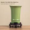 Orchid Ceramic Flower Pot with Trailing Branches for Desktop Landscaping