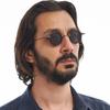 Модные круглые солнцезащитные очки с маленькой оправой для мужчин и женщин, ретро, хип-хоп, для активного отдыха, рыбалки, уличной фотографии