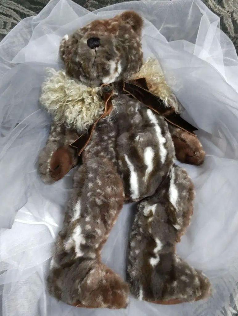 [Б/У] Отличное состояние плюшевый мишка YUKIKO HANAI