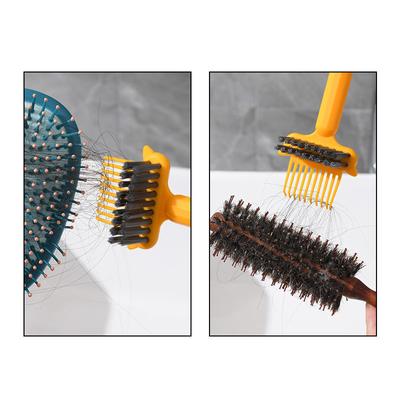 2 в 1 щетка для чистки расчески, очиститель для волос, грабли, расческа, встроенный инструмент, мини-средство для удаления грязи с волос, для домашнего использования в салоне красоты