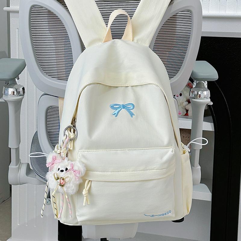 Schoolbag new high-value Japanese ins fresh and sweet lightweight backpack junior high school student schoolbag large-capacity backpack