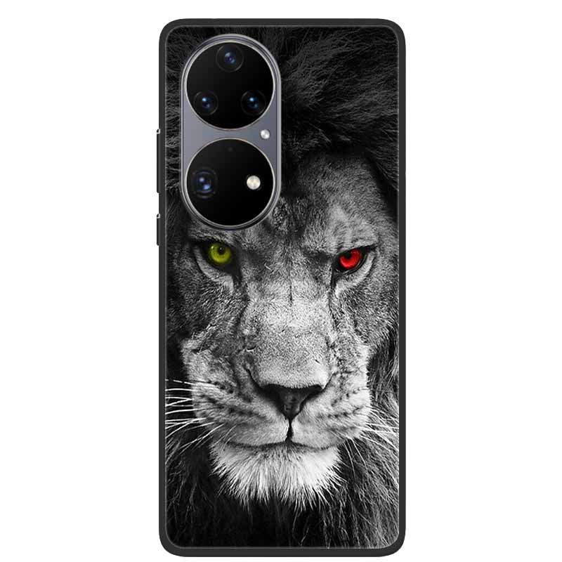 Чехол для телефона Huawei P50 Pro Чехол Мягкий Силикон Крутой coque Для Huawei P50Pro P50 Pro 5G Задние Чехлы P 50 Pro Модный TPU Fundas