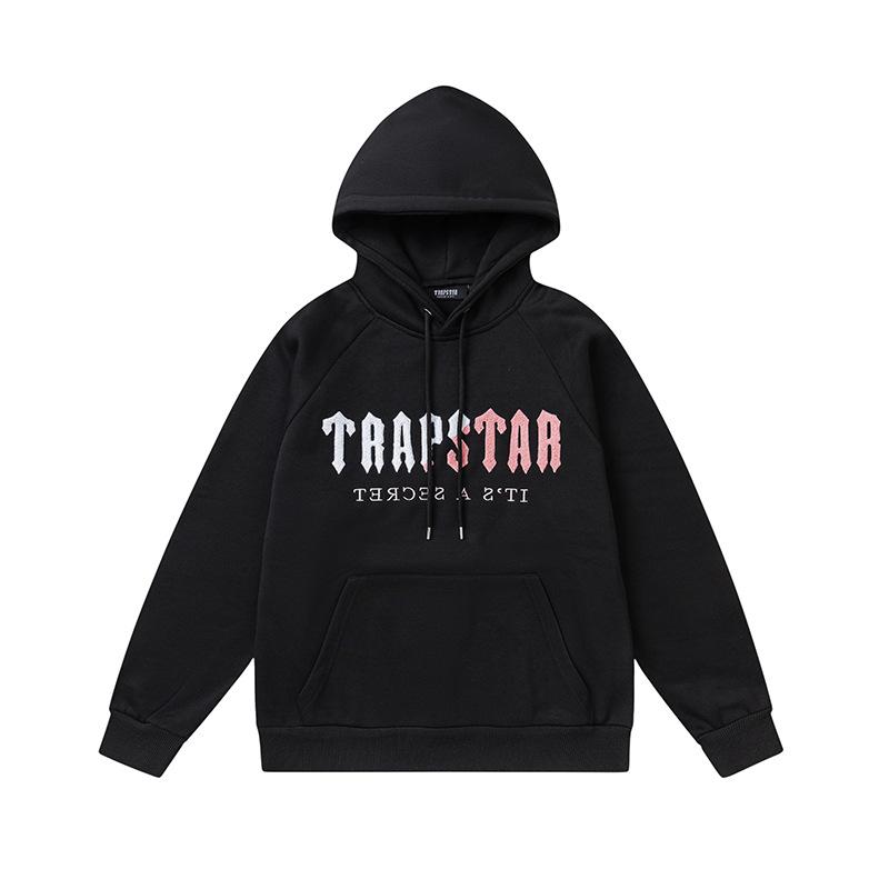 Полотенце Trapstar с вышитыми буквами, куртка на молнии с флисовой подкладкой, худи, штаны, парный комплект
