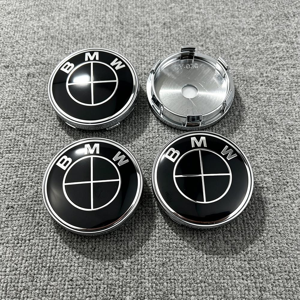 For BMW M 4Pcs 68MM Car Wheel Center Cap Hub Cover Badge For BMW E36 F20 E46 E39 E38 E90 E60 G30 G32 G01 G26 G23 G05 F40 G02 G06 G07 G22
