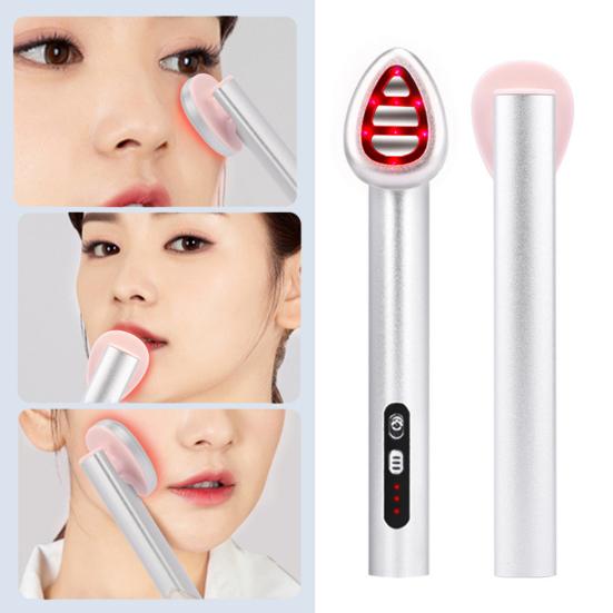 Массажер для глаз, массажер для лица, перезаряжаемый инструмент для красоты глаз, вибрационный массажный инструмент для борьбы со старением, темными кругами, уход за кожей, впитывание продукта