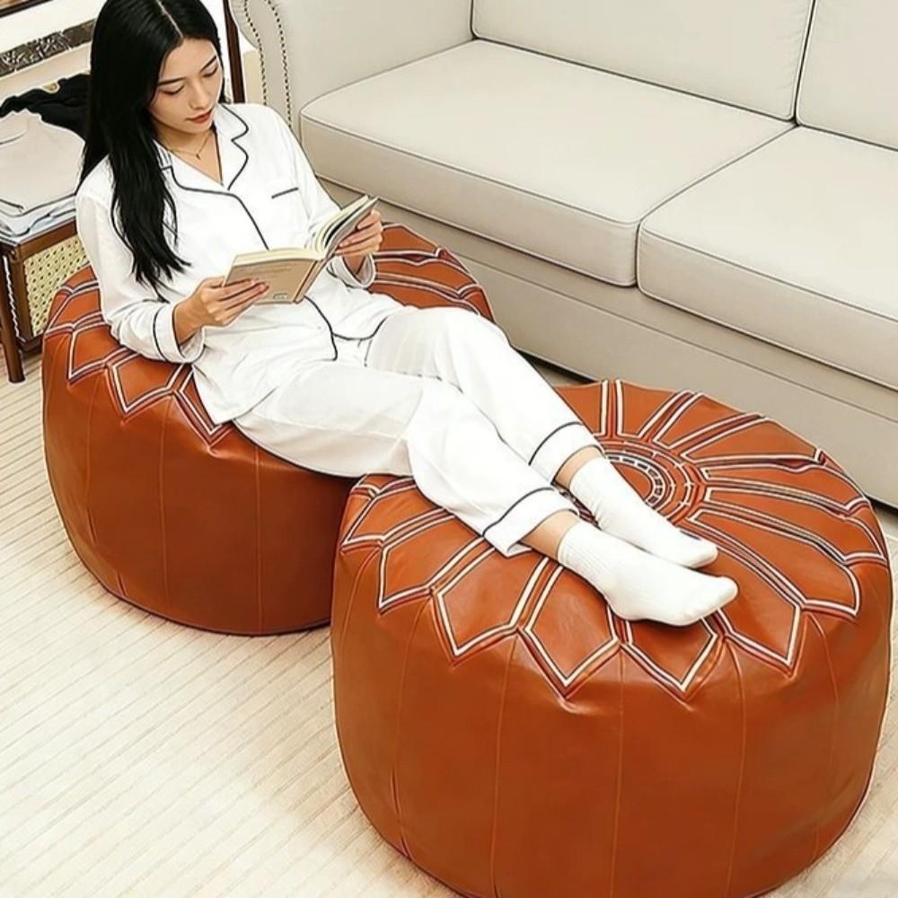 Waterproof Seat Cushion Cover Large Capacity Storage Bag Pumpkin Pouf Cover Meditation Use