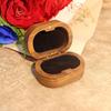 Handmade Rings Bearer Box Wooden Ring Display Box Proposal Box Wedding Ring Box  Wedding Ceremony