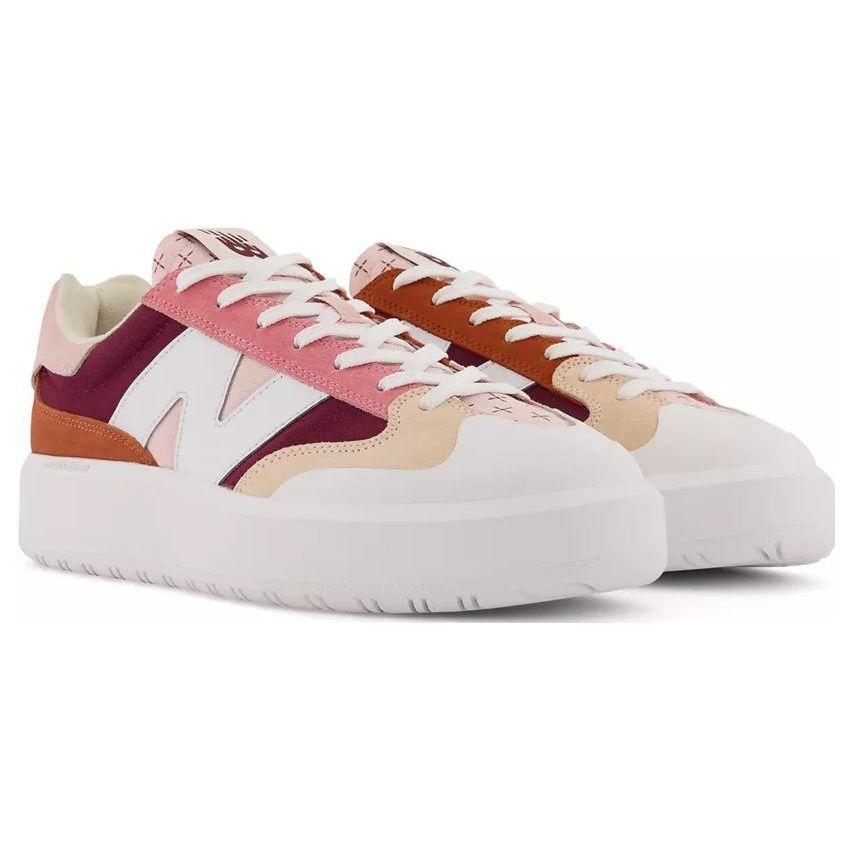 New Balance Nb 302 Большое Сердце Замшевая Ткань Кожа Ретро Повседневные Низкие Кеды для Скейтбординга Унисекс Кроссовки Розовые CT302MA(S-BOX)