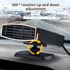 Yousheng Car Heater with 360-Degree Rotatable Base Fast Heating Low Noise Universal Safe To Use Windscreen Defrost Defogger