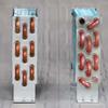 CP3X6X120 Микро Мини Конденсатор Медный Трубчатый Ребристый Радиатор Испаритель с Воздушным Охлаждением с 120 Однорядным Вентилятором