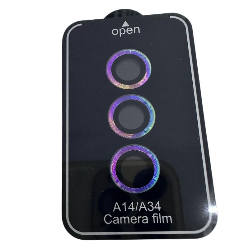 Металлическая защитная пленка для камеры, стекло для Samsung Galaxy A54 A34 A24 A14 5G, защитная пленка для экрана, линза