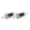 5 PCS Circulate Plastic Black Red Air Pump Co2 System One Way Non-Return Aquarium Check Valve
