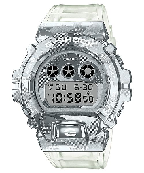 Casio Мужские часы G-SHOCK из нержавеющей стали, водонепроницаемые 200 м, ударопрочные, с будильником, кварцевые, GM-6900SCM-1