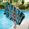 Red TropicalBeach Towel Ultra-fine Fiber Quick Drying Absorbent Beach Swimming Vacationvacation Essentials Gifts