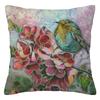 Branch Bird Flower Linen Pillowcase Sofa Cushion Cover Home Decoration Can Be Customized for You 40x40 50x50 60x60 45x45